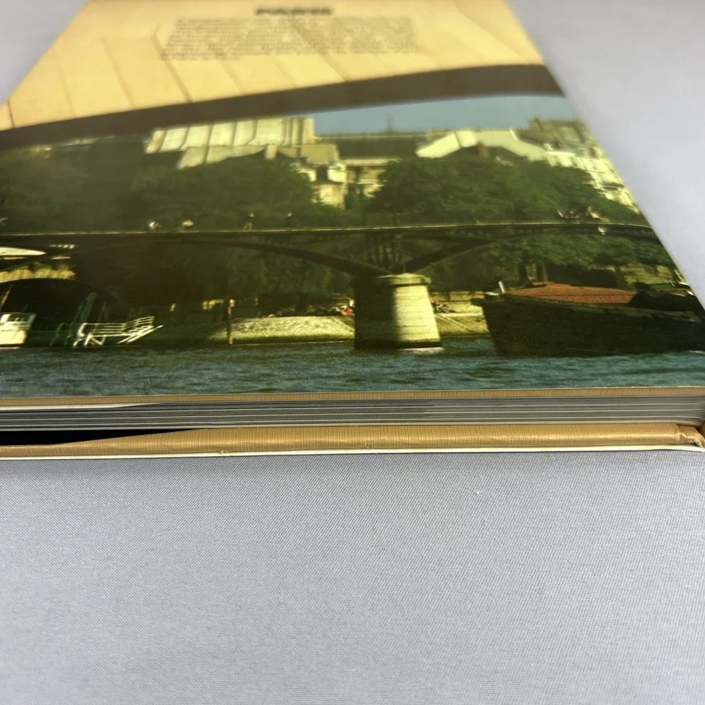 The Joy of Paris Bernard Hermann- Hardcover Book Paris France History Travel